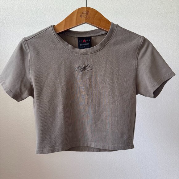 Jordan (Her)itage Women’s Stretch Top • Size S • Street / Sport Hybrid Neutral - Picture 4 of 16